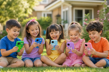 PixiePlay Discovery Phone Kids' Smart Camera Early Learning Toy For Age 4+ Yr.