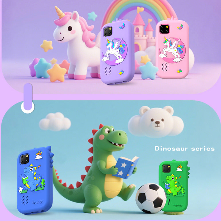 PixiePlay Discovery Phone Kids' Smart Camera Early Learning Toy For Age 4+ Yr.