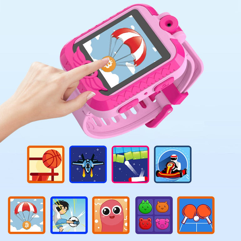 KidoPulse Smartwatch for Kids, Touchscreen, Video Recorder, Music Player