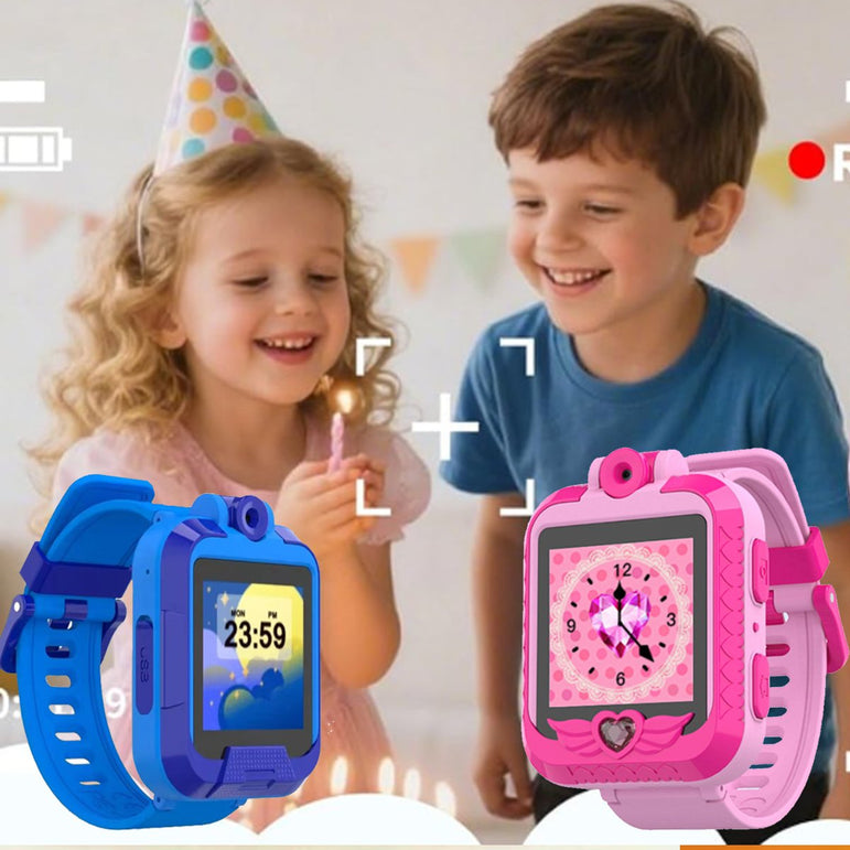 KidoPulse Smartwatch for Kids, Touchscreen, Video Recorder, Music Player